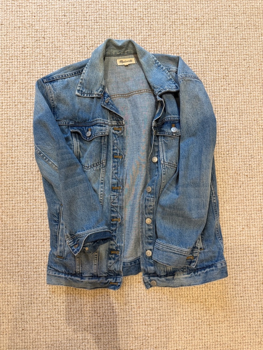 Madewell Vintage Light Blue Denim Jacket